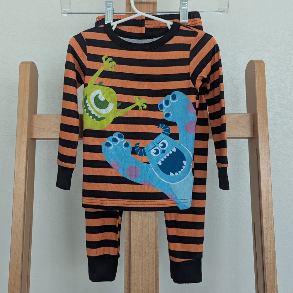 Disney Kids Monsters Inc. Pajama Set